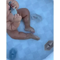 Ali + Oli - (4-Pc) Mini-Boat Bath Toy Set