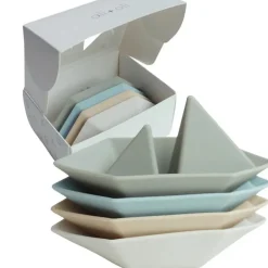 Ali + Oli - (4-Pc) Mini-Boat Bath Toy Set