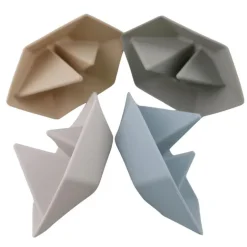 Ali + Oli - (4-Pc) Mini-Boat Bath Toy Set