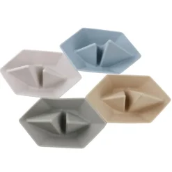 Ali + Oli - (4-Pc) Mini-Boat Bath Toy Set