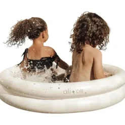 Ali + Oli - Piscina inflável para crianças pequenas Two Rings 35 pol (Checkers)