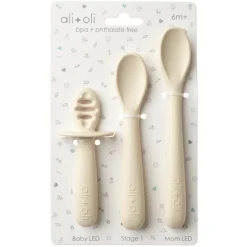 Ali + Oli S25 - Multi Stage Spoon Set For Baby, Coco