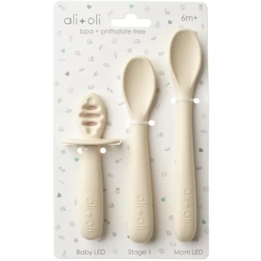 Ali + Oli S25 - Multi Stage Spoon Set For Baby, Coco