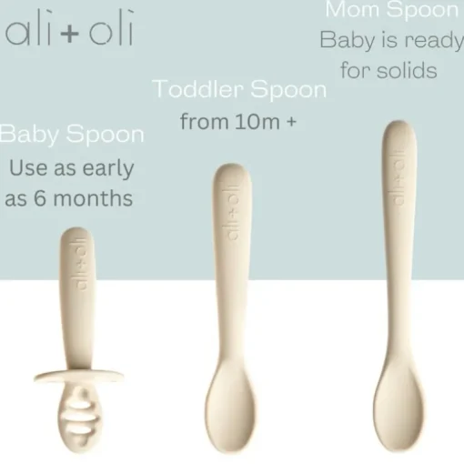 Ali + Oli S25 - Multi Stage Spoon Set For Baby, Coco