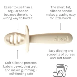 Ali + Oli S25 - Multi Stage Spoon Set For Baby, Coco