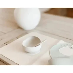 Ali + Oli Suction Bowl &amp; Colher (Blush)