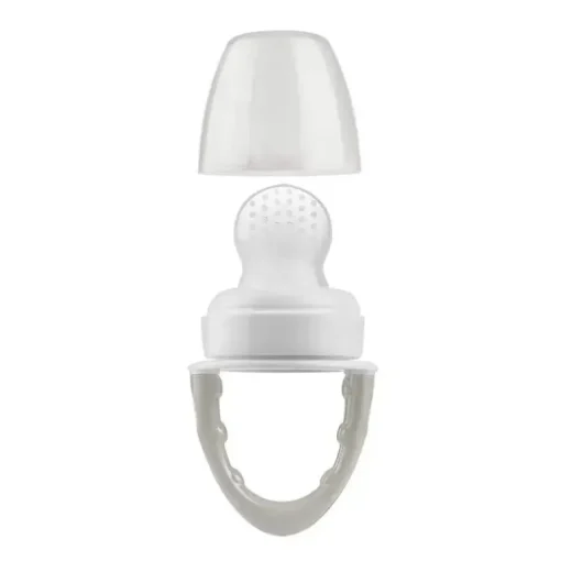 Alimentador de silicone Dr. Brown's Fresh Firsts, cinza, 1 pacote