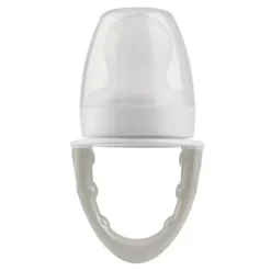 Alimentador de silicone Dr. Brown's Fresh Firsts, cinza, 1 pacote