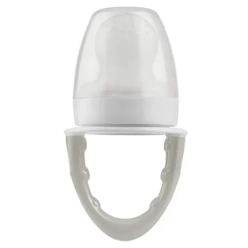 Alimentador de silicone Dr. Brown's Fresh Firsts, cinza, 1 pacote