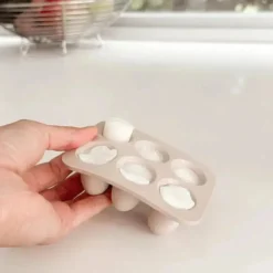 Ali+Oli - Bandejas para freezer de leite materno, silicone de qualidade alimentar sem BPA, pacote com 2, cinza