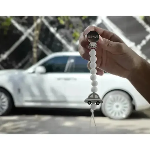 Ali+Oli - Clipe de chupeta de silicone (carro)