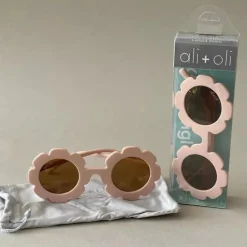 Ali+Oli - Óculos de Sol para Crianças Flor, Rosa