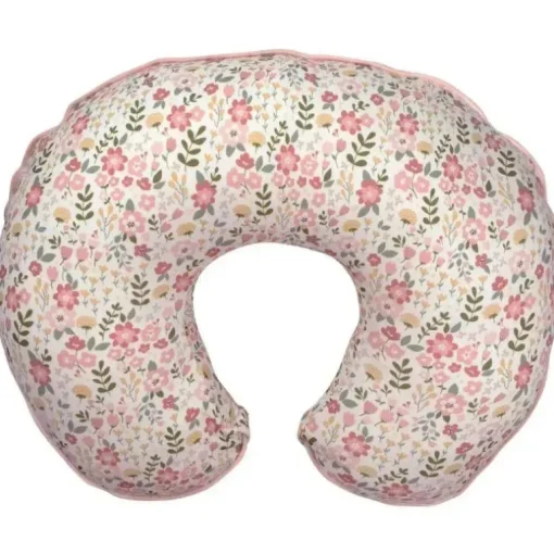 Almofada Boppy Almofada Algodão Orgânico, Blush Cottage Garden