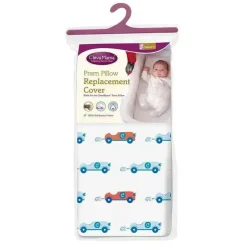 Almofada para carrinho de bebê de reposição Clevamama - azul