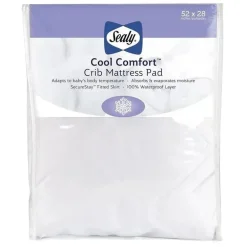Almofada/protetor impermeável para colchão de berço Sealy Cool Comfort
