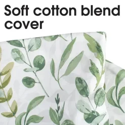 Almofadas com capa original Boppy - Green Foliage