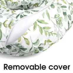 Almofadas com capa original Boppy - Green Foliage