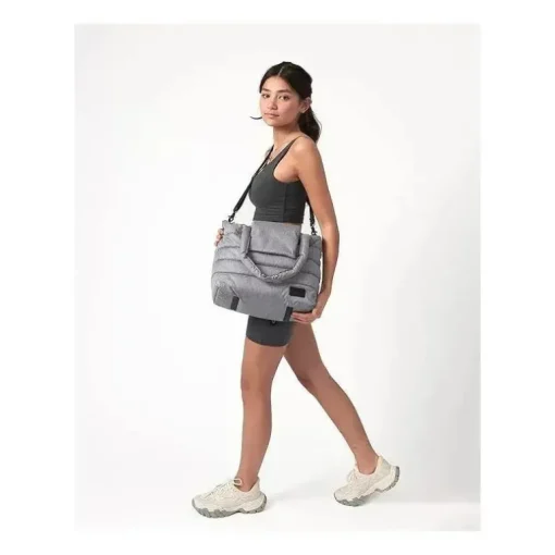 7AM Voyage - Bolsa de fraldas Capri, cinza urze