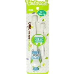 Amada Coruja The Fun Kids Escova de Dentes Azul 2Y +