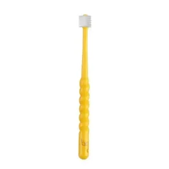 Amado Bebê - Escova de Dentes Cilindro, Amarelo 2Y +
