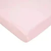 American Baby - 100% Algodão Natural Malha Jersey Portátil, Rosa