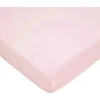 American Baby - Algodão Natural Orgânico Value Jersey Malha Justa, Rosa