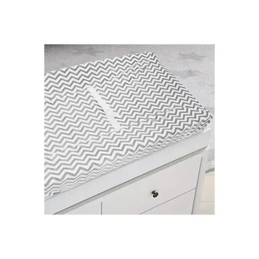 American Baby - Capa para trocador de fraldas Heavenly Soft Chenille, ZigZag