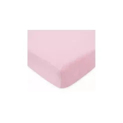 American Baby - Lençol para berço/mini berço Heavenly Soft Chenille, rosa