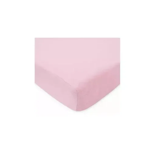 American Baby - Lençol para berço/mini berço Heavenly Soft Chenille, rosa