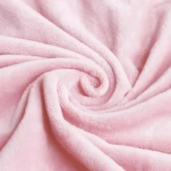 American Baby - Lençol para berço/mini berço Heavenly Soft Chenille, rosa