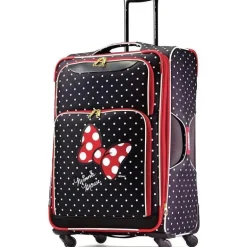 American Tourister Disney Minnie Mouse Red Bow Spinner Soft Side Maleta, 28