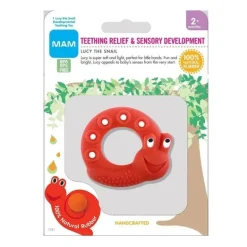 Amigos do MAM, Lucy The Snail, Vermelho, 2+ Meses, Vermelho