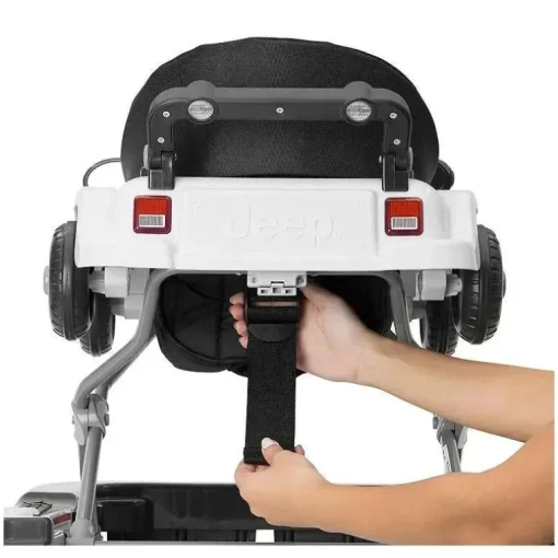 Andador de atividades para bebês Jeep branco 3 em 1 Delta