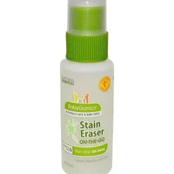 Apagador de manchas BabyGanics em movimento