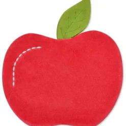 Apple Park - Frutas e Legumes Crinkle Blankies, Maçã