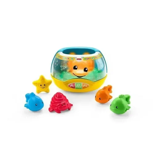 Aquário Fisher-Price para rir e aprender luzes mágicas