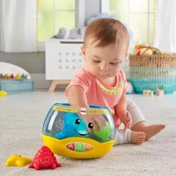 Aquário Fisher-Price para rir e aprender luzes mágicas