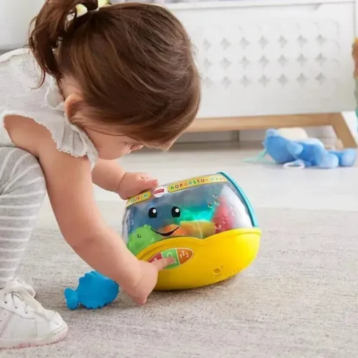 Aquário Fisher-Price para rir e aprender luzes mágicas