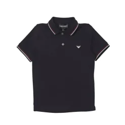 Armani - Baby Boy Essential Shorts Sleeve Polo, Blue