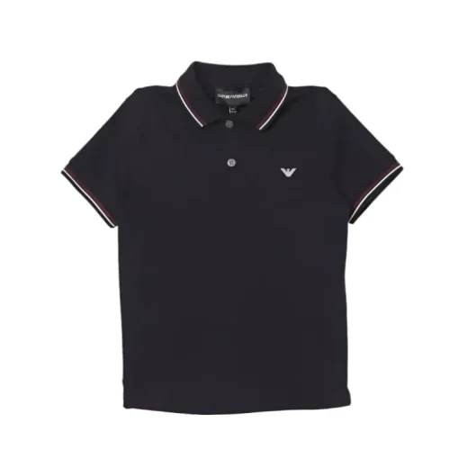 Armani - Baby Boy Essential Shorts Sleeve Polo, Blue