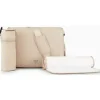 Armani Baby - Conjunto de bolsa múmia com placa de águia, bege
