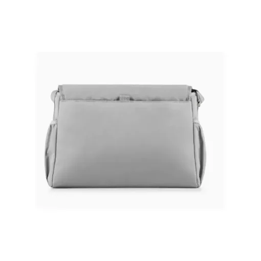 Armani Baby - Conjunto de bolsa múmia com placa de águia, cinza