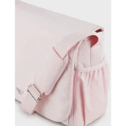 Armani Baby - Conjunto de bolsa múmia com placa de águia, rosa