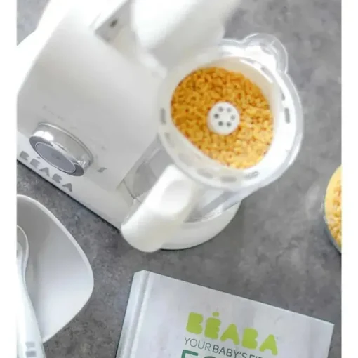 Arroz Beaba, Macarrão e Grãos Pro Insert (Solo/Duo) Food Mill-White