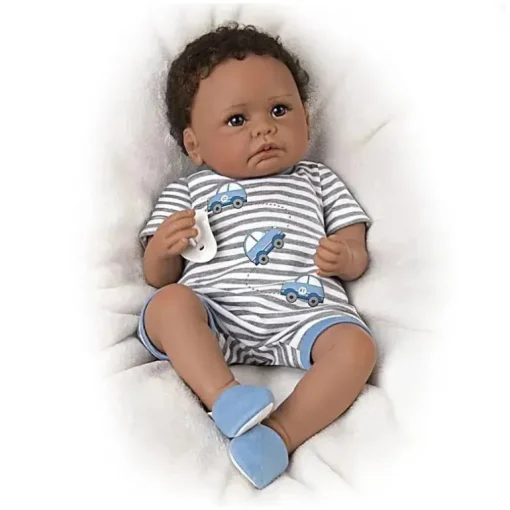 Ashton Drake - Baby Doll ativado por toque resmunga e tem um batimento cardíaco