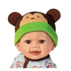 Ashton Drake - bebê menino realista com tema de macaco Lucas