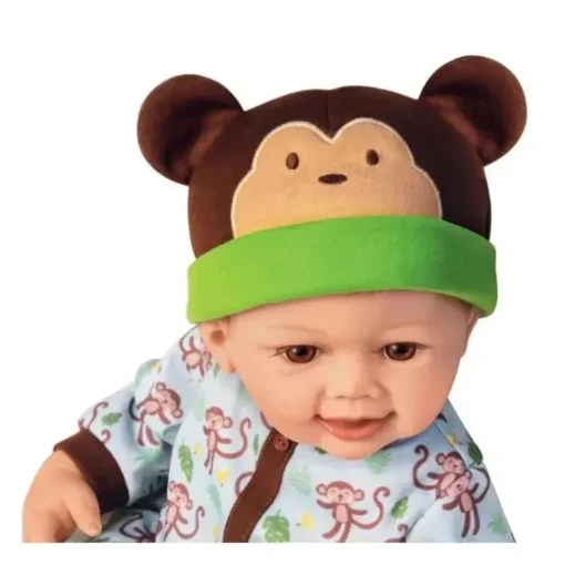 Ashton Drake - bebê menino realista com tema de macaco Lucas