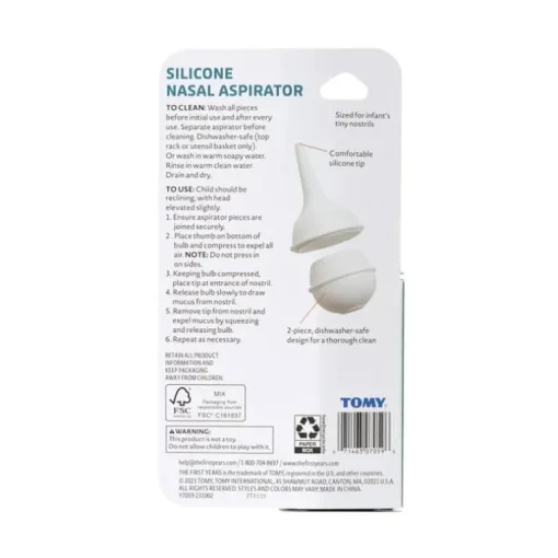 Aspirador Nasal Estilo Hospitalar da Cruz Vermelha Americana