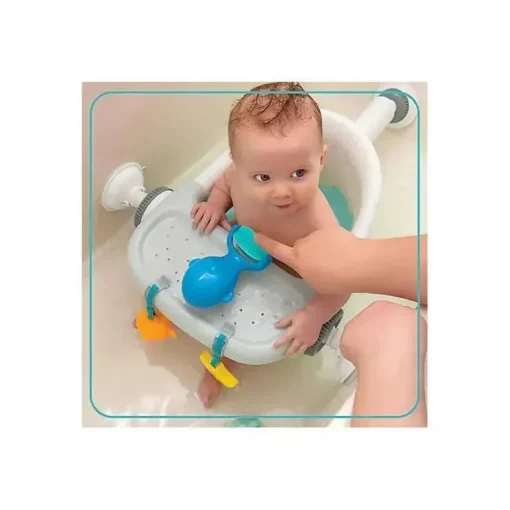 Assento de banho infantil de verão com brinquedos