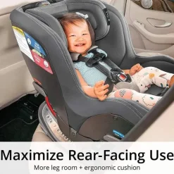 Assento de carro conversível de uso prolongado Chicco Nextfit Max Cleartex - Cove